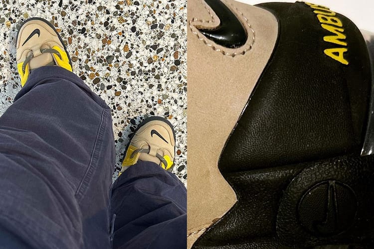 AMBUSH® x Nike の次期コラボは Air More Uptempo