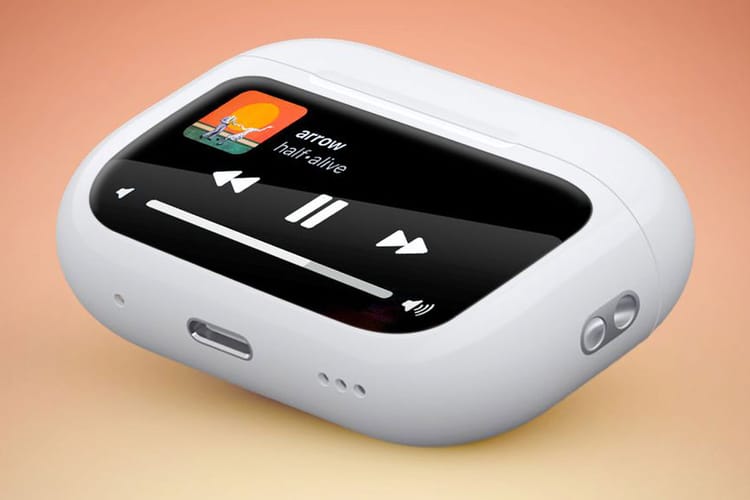 タッチスクリーン搭載の Air Pods ケースがまもなく登場？