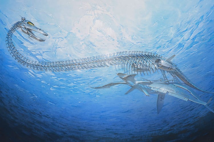 空山基の3年振りの個展 “Space Traveler” が3会場で同時開催