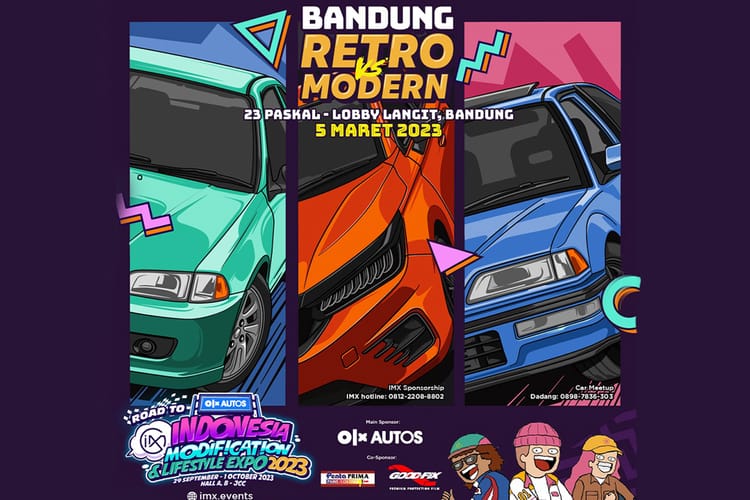 OLX Autos IMX 2023 Series Kedua ‘Retro Vs Modern’